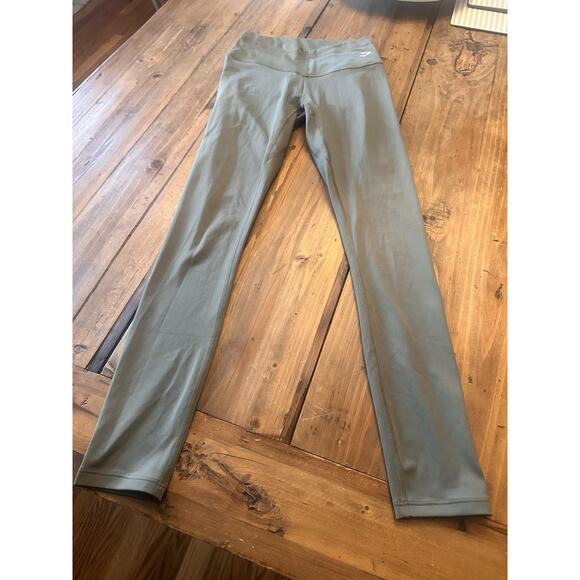 Gymshark Women’s Green Leggings Size Small Full Length Gym Athletic - Picture 1 of 14